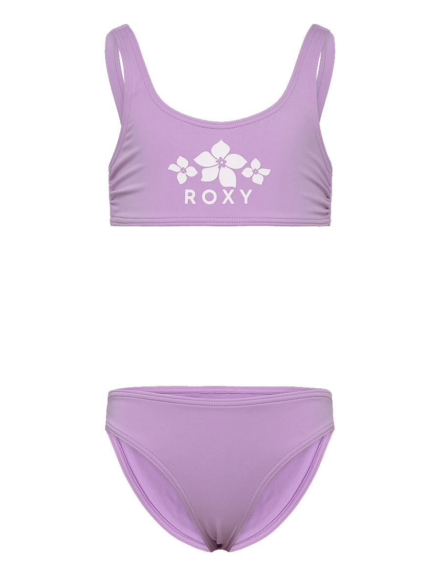 Roxy - SOLID ACTIVE RG BRALETTE SET - bikiniai - crocus petal - 1