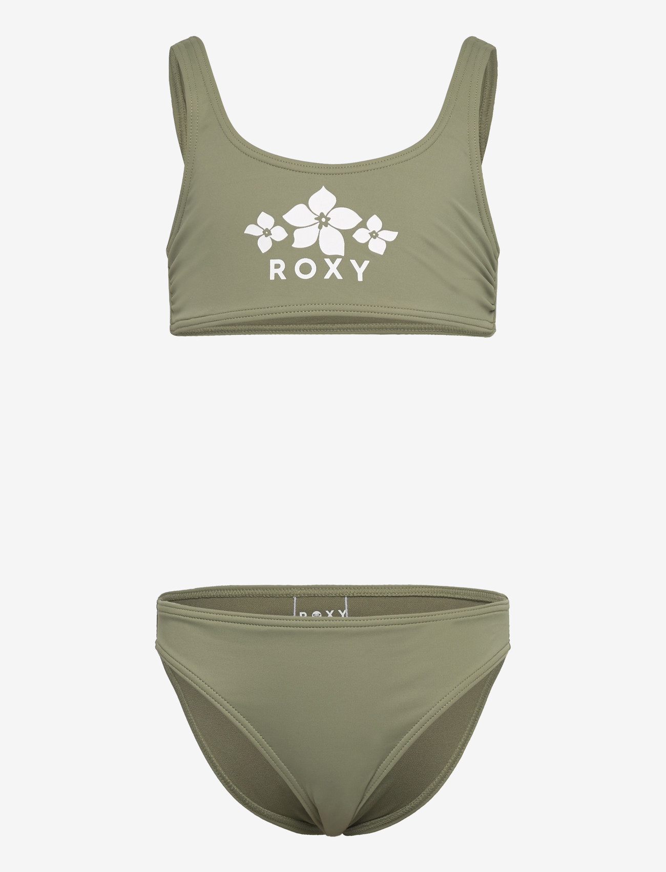 Roxy - SOLID ACTIVE RG BRALETTE SET - madalaimad hinnad - oil green - 1