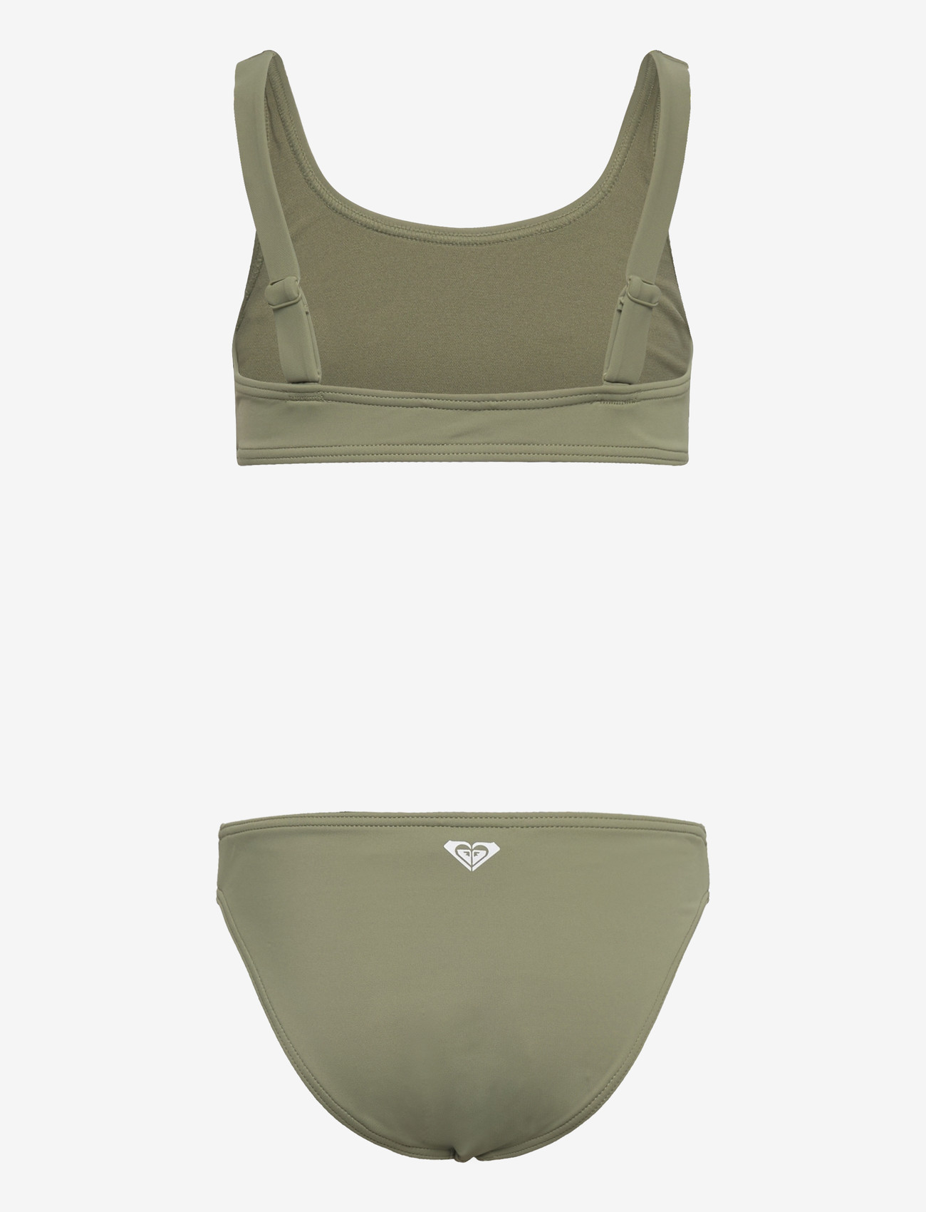 Roxy - SOLID ACTIVE RG BRALETTE SET - madalaimad hinnad - oil green - 2