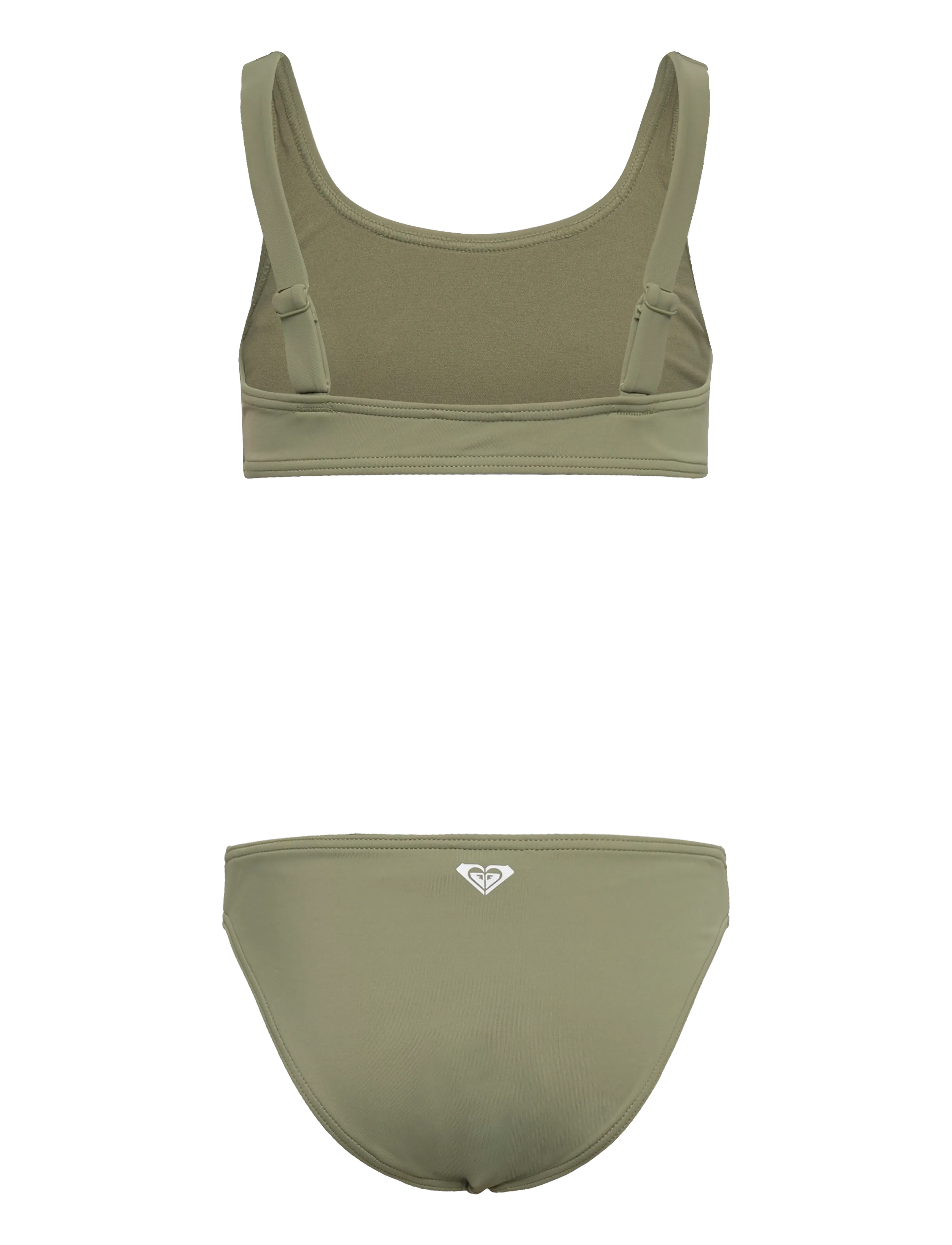 Roxy - SOLID ACTIVE RG BRALETTE SET - bikini - oil green - 2