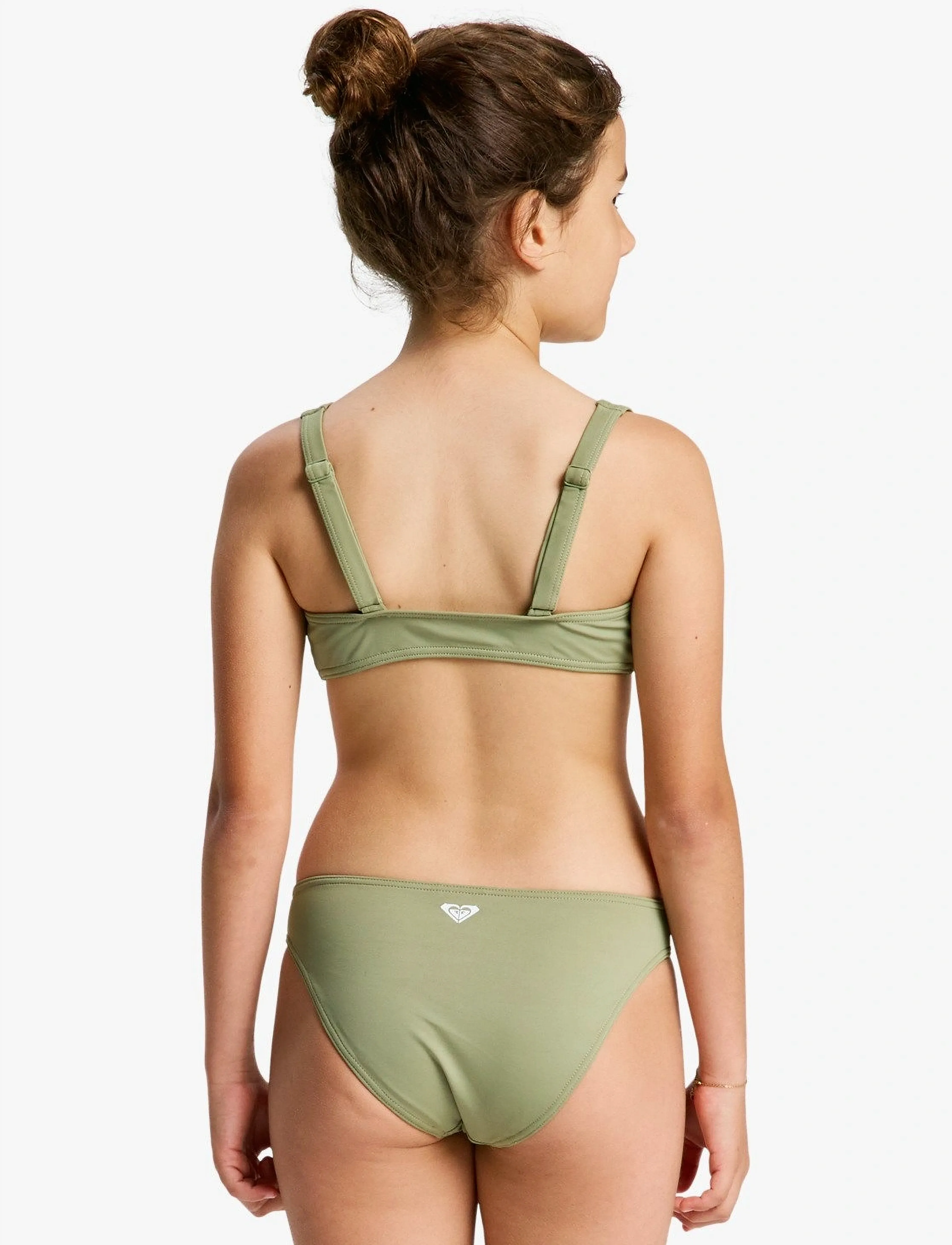 Roxy - SOLID ACTIVE RG BRALETTE SET - bikini - oil green - 3