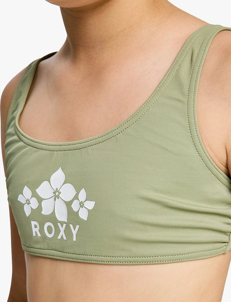 Roxy - SOLID ACTIVE RG BRALETTE SET - bikinit - oil green - 5