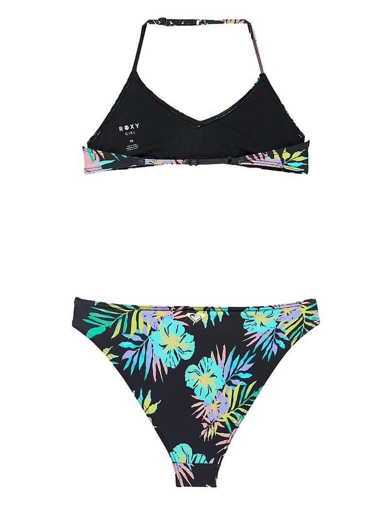 Roxy - ROXY ACTIVE RG TRI BRA SET - bikinis - anthracite aquarella active rg - 1