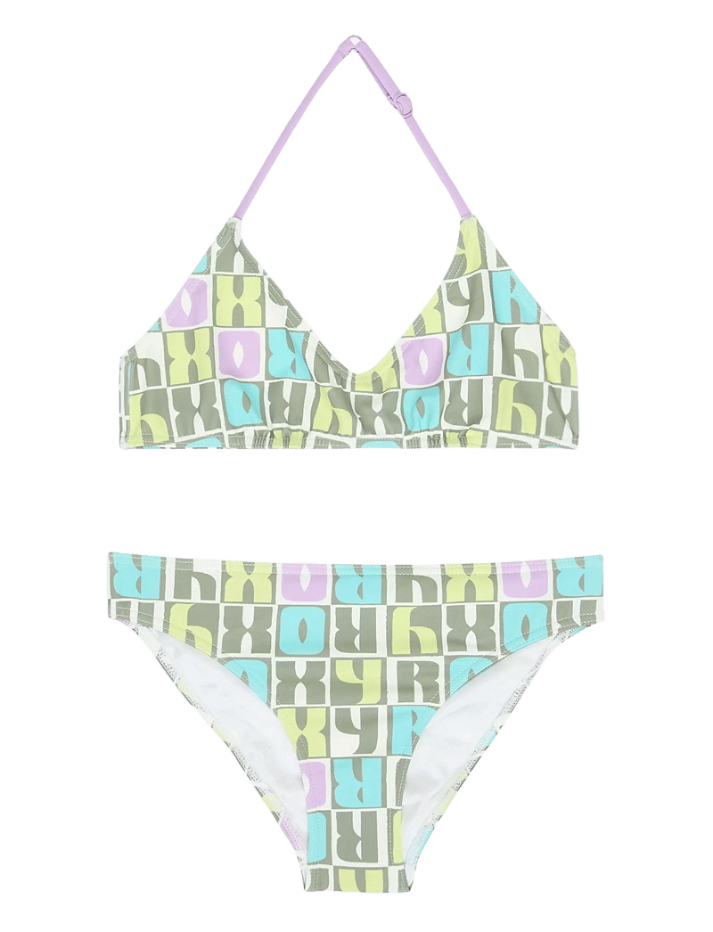Roxy - LETTER UP TRI BRA SET - sport-bademode - oil green letter up - 0