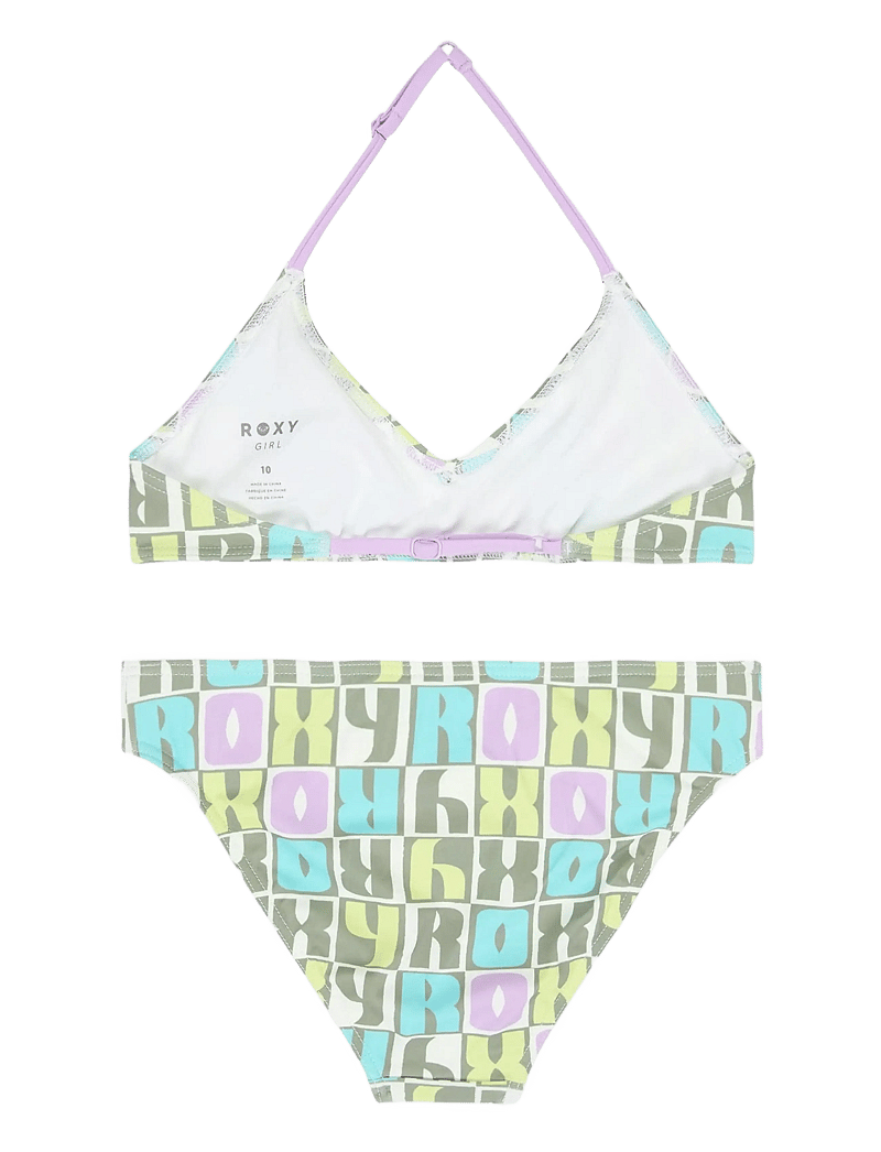 Roxy - LETTER UP TRI BRA SET - sport-bademode - oil green letter up - 1