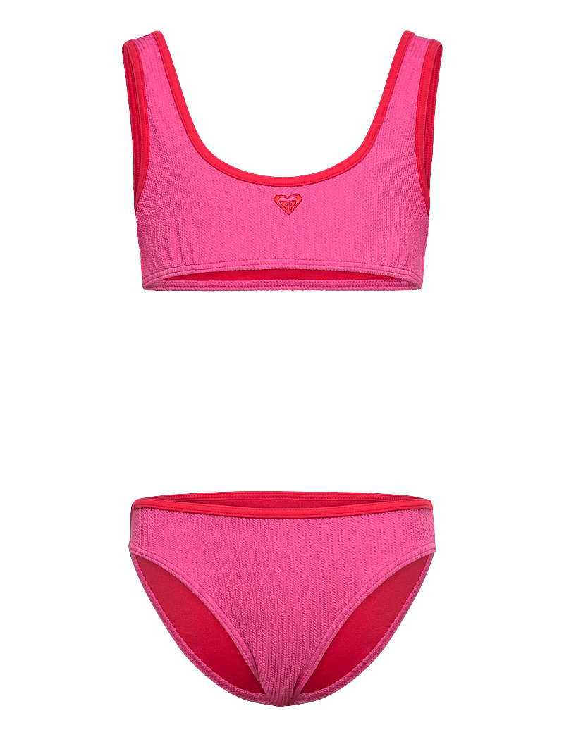 Roxy - ARUBA BRALETTE SET - bikinier - sangria sunset - 1
