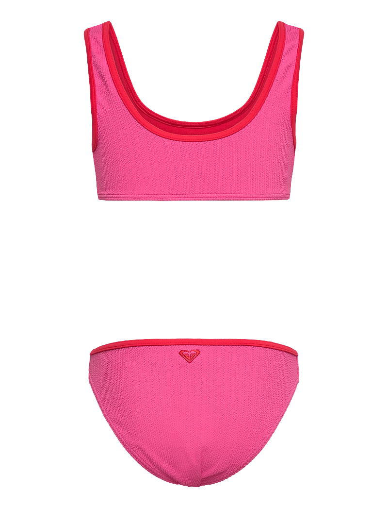Roxy - ARUBA BRALETTE SET - bikinier - sangria sunset - 2