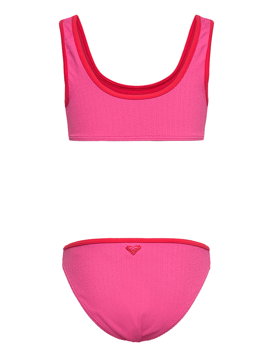 Roxy - ARUBA BRALETTE SET - maillots 2 pièces - sangria sunset - 2