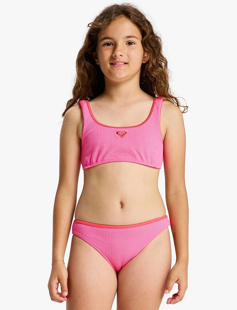 Roxy - ARUBA BRALETTE SET - bikinier - sangria sunset - 0