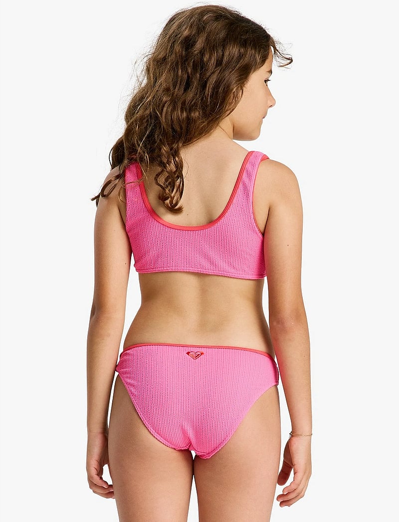 Roxy - ARUBA BRALETTE SET - bikinier - sangria sunset - 3