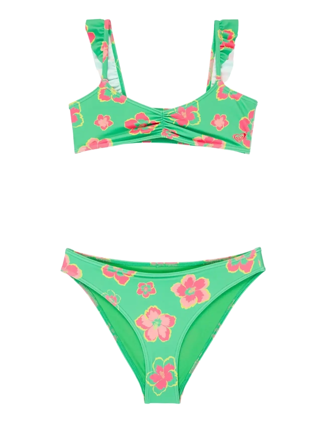 Roxy Tropicool Bralette Set, 176, Bademode, Grün - Bikinis, Kinder