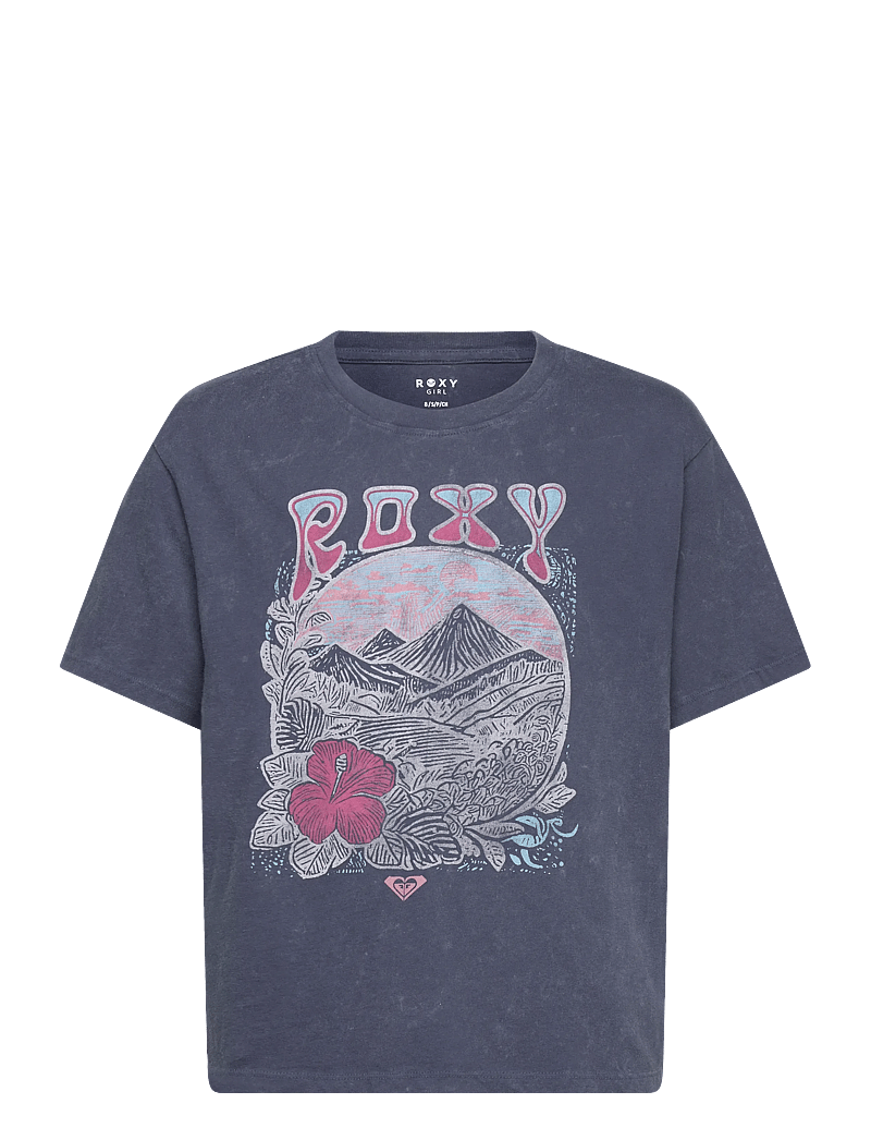 Roxy - EVEOVERSIZE WASHED - kortærmede t-shirts - vintage indigo - 0