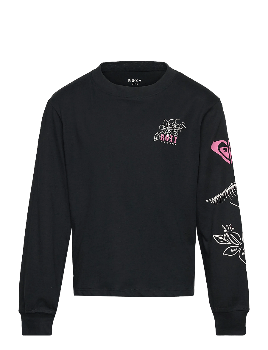 Roxy - ORCHIDREGULAR GO LS - pikkade varrukatega t-särgid - anthracite - 0
