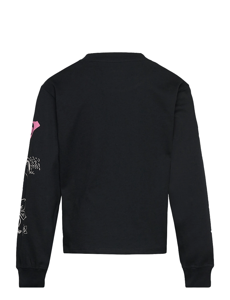 Roxy - ORCHIDREGULAR GO LS - pikkade varrukatega t-särgid - anthracite - 1