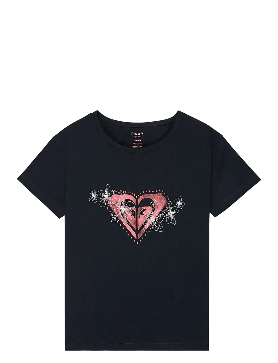 Roxy - LILYREGULAR NIGHT - kortærmede t-shirts - anthracite - 0