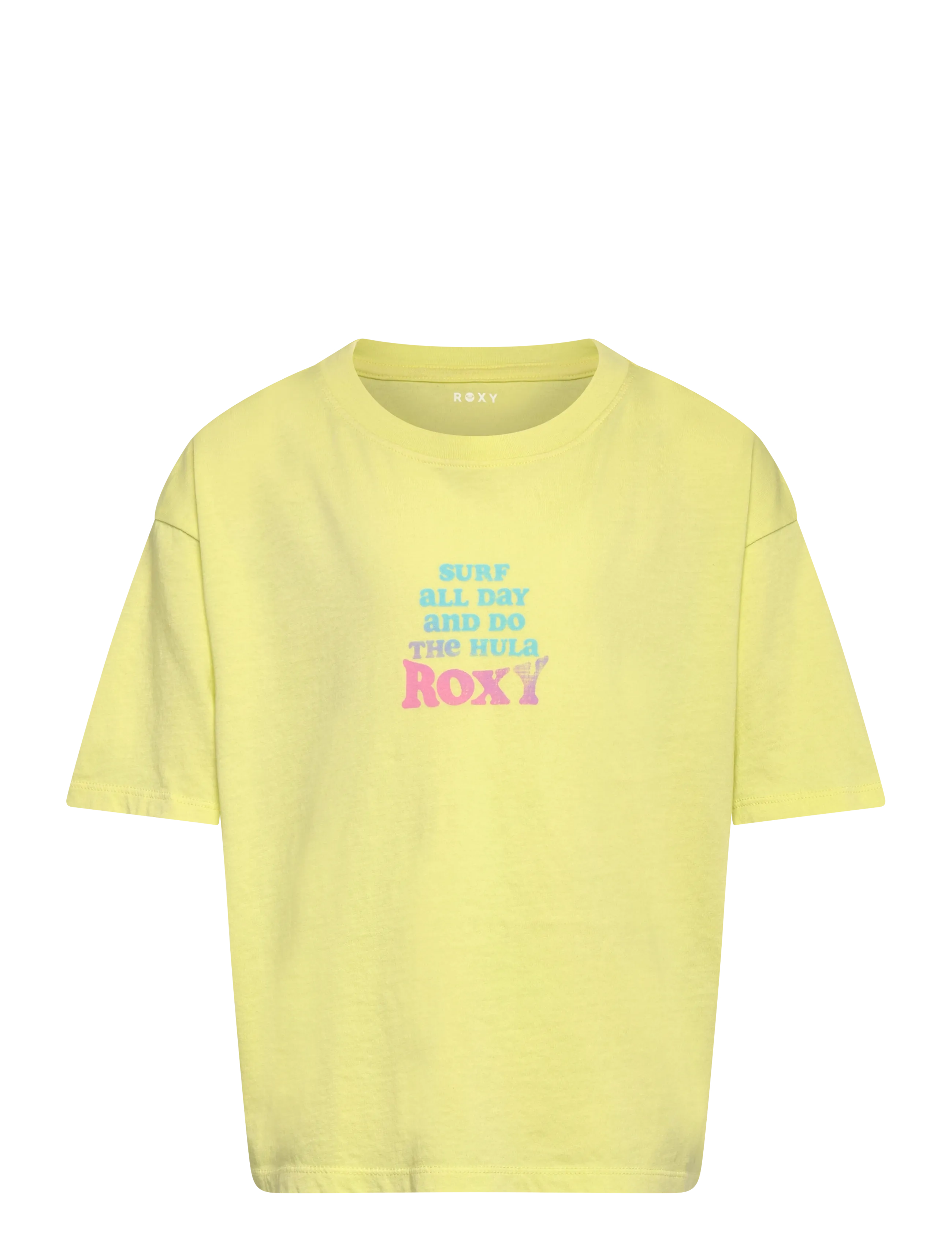 Roxy Daisyloose Season, Børn, Grafisk T-Shirt, Gul, Str: 176