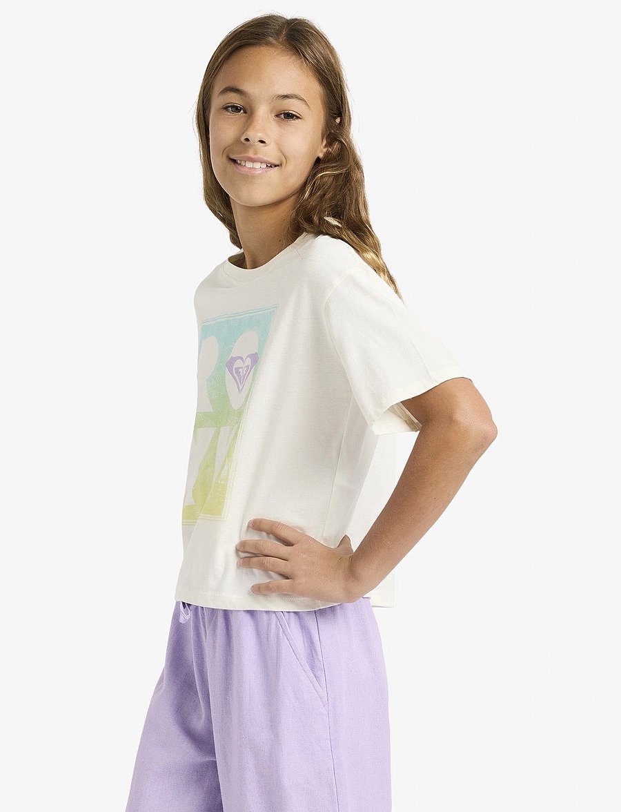 Roxy - DAISYLOOSE BEACH - kurzärmelige - coconut milk - 5