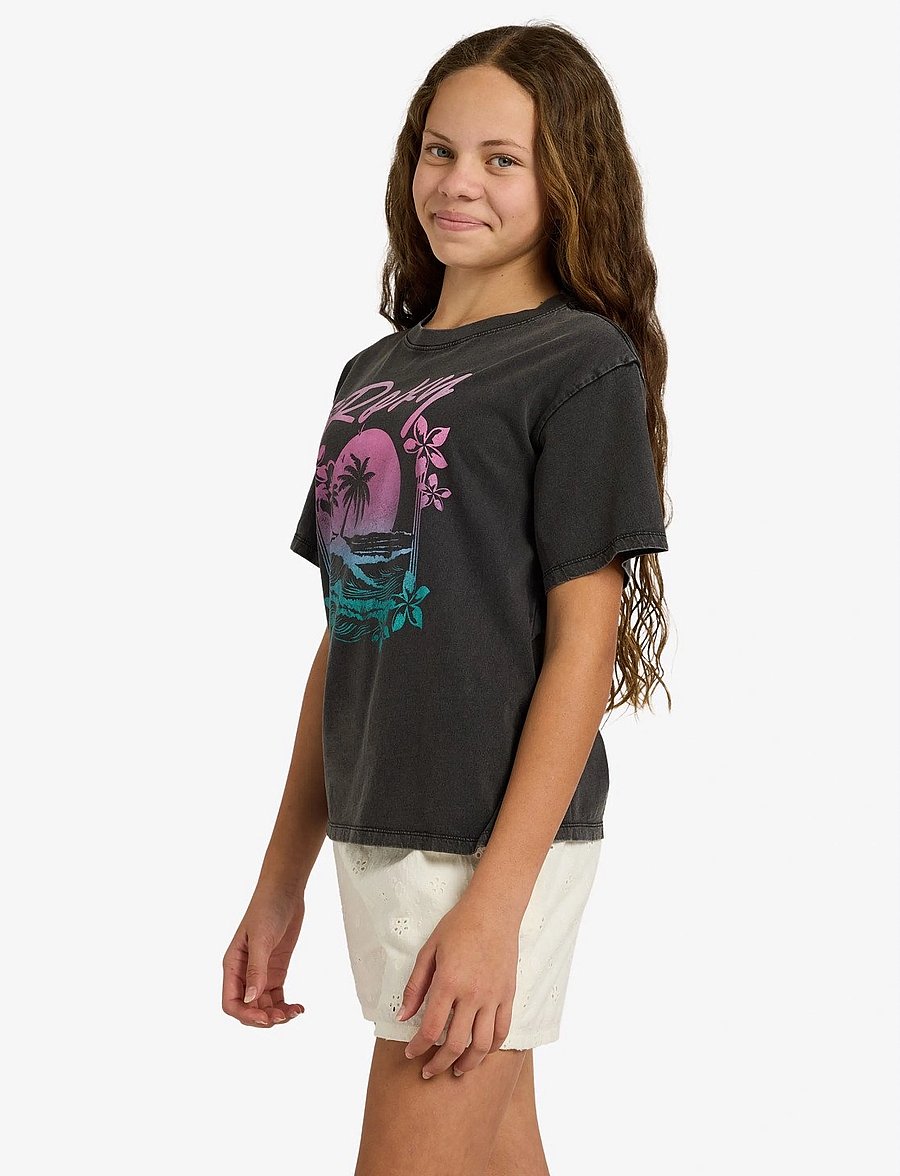 Roxy - EVEOVERSIZE WASHED - sportoberteile - anthracite - 5