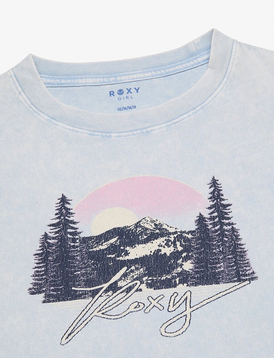 Roxy - EVEOVERSIZE WASHED - sporttoppar - cerulean - 2