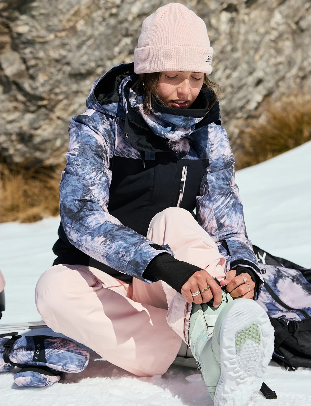 Roxy - LANA COLLAR - schals & halswärmer - wild wind darknight - 3