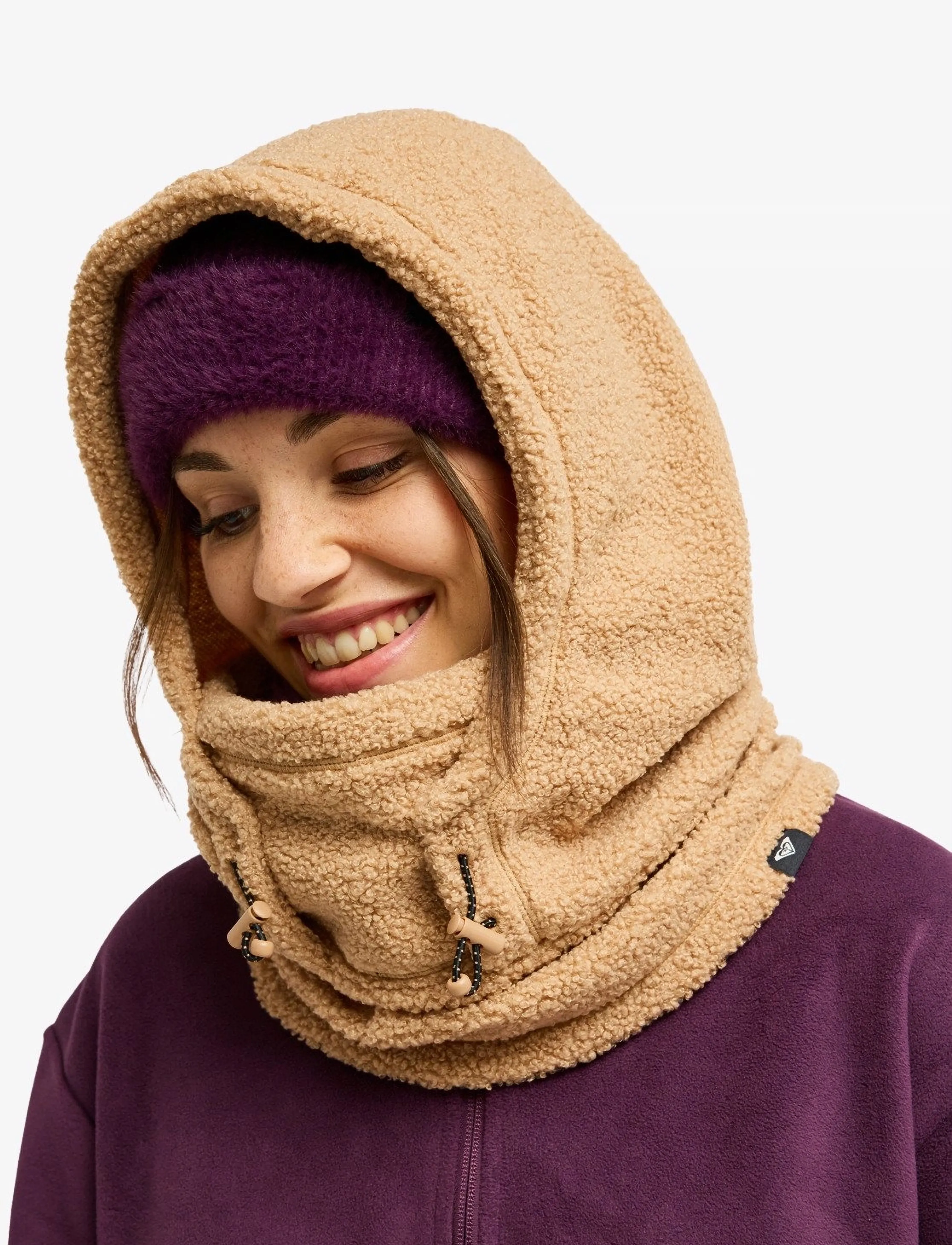 Roxy - VALWOOD BALACLAVA - balaclava - cafe au lait - 2