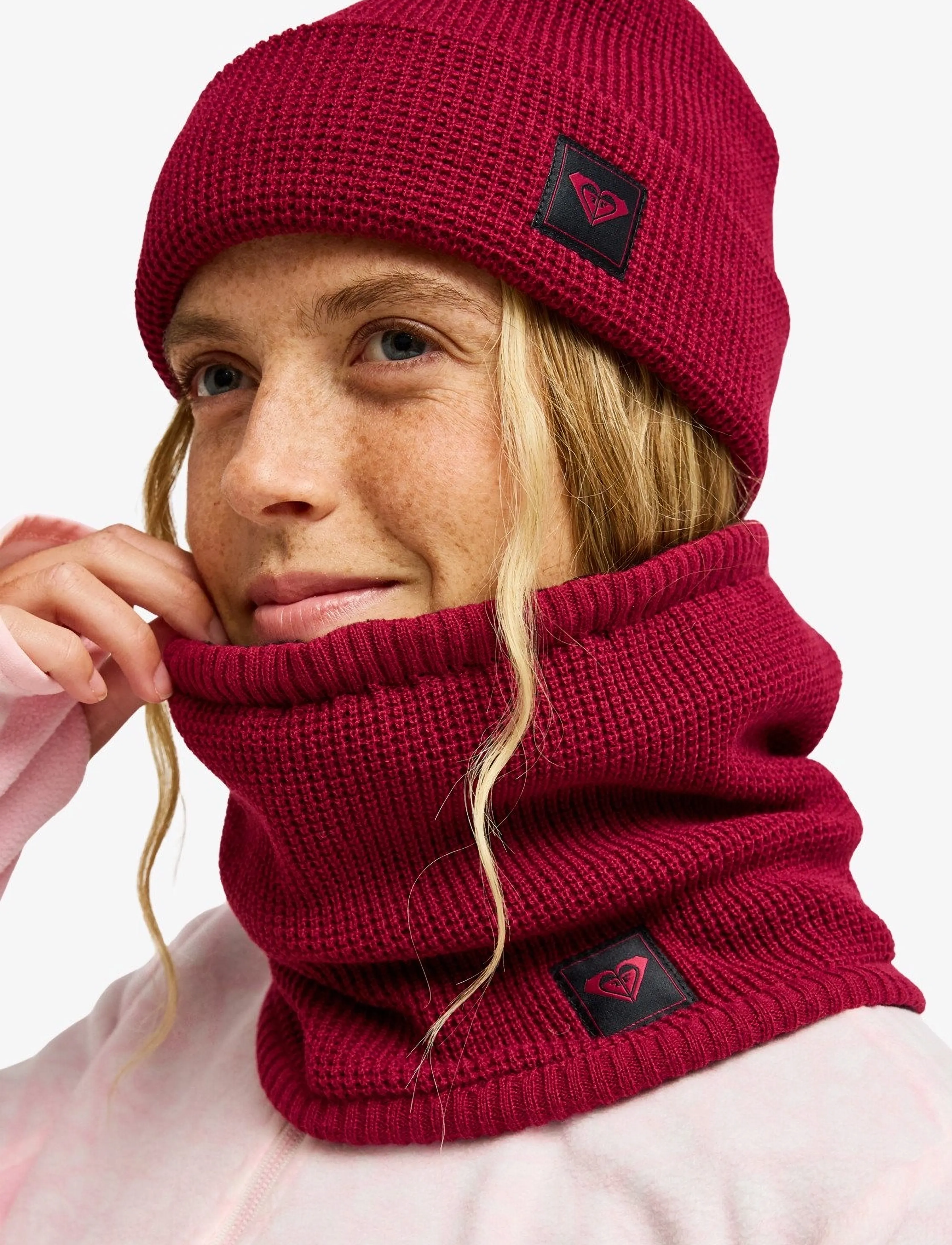 Roxy - WINTER SPARK COLLAR - sallid ja kaelasoojendajad - beet red - 0