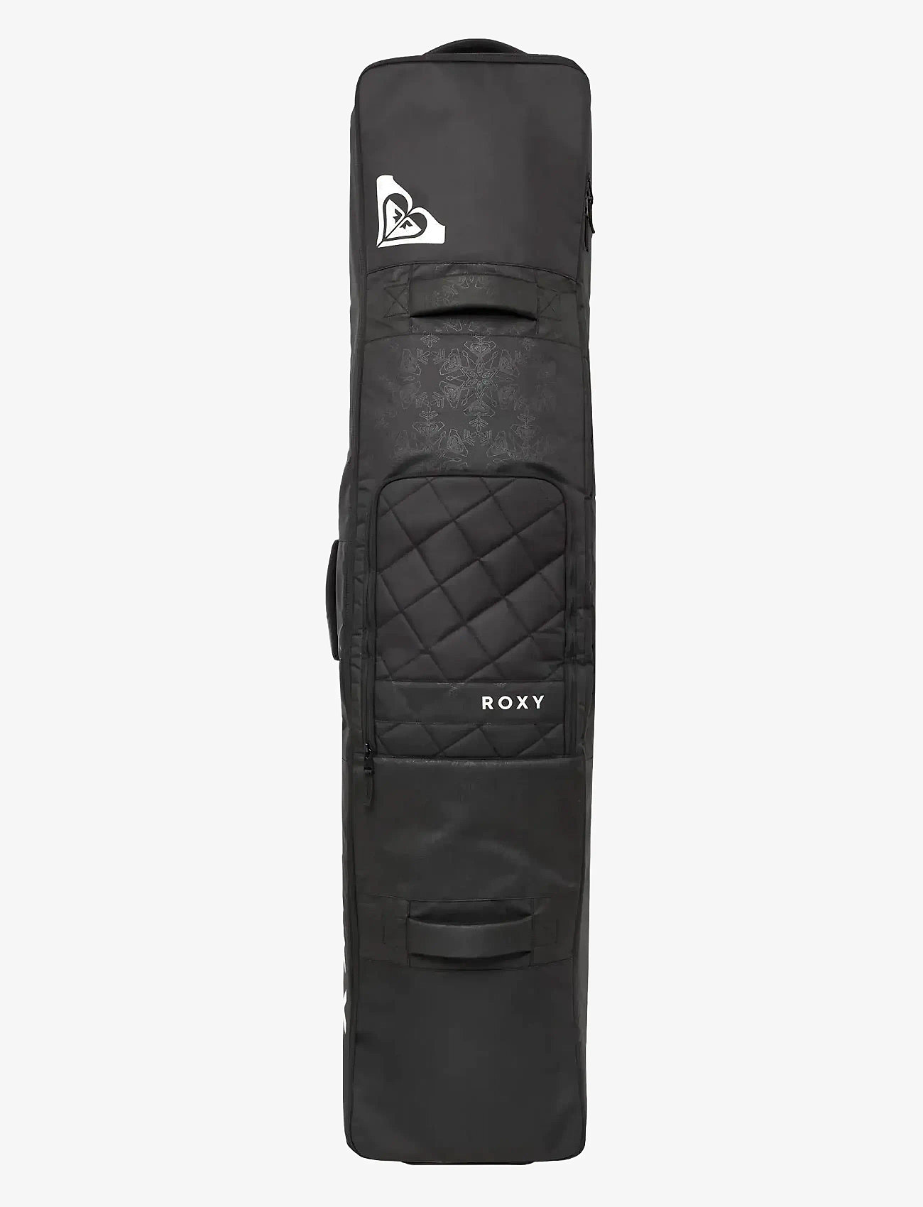 Roxy - VERMONT WHEELIE BAG - true black snowflake emboss - 0