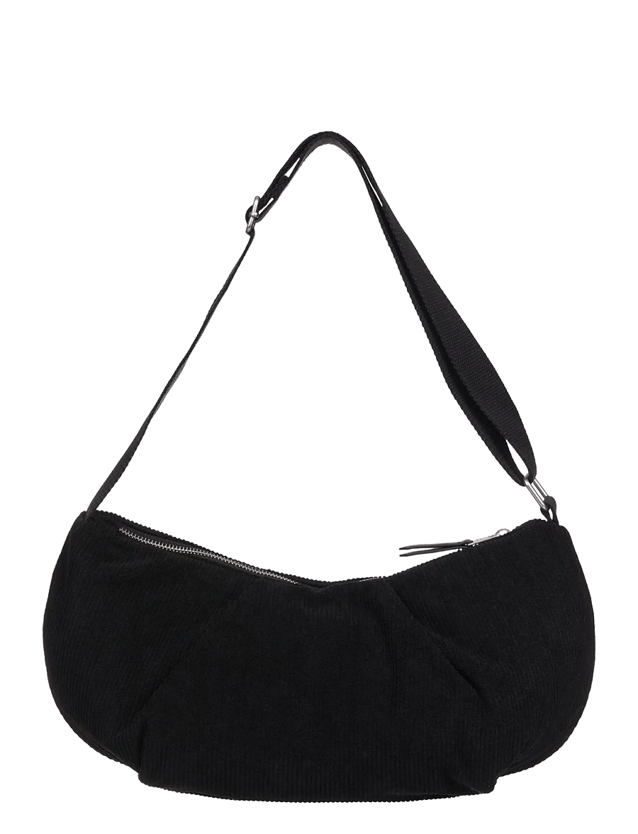 Roxy - NEON MOON CORD CROSSBODY - Üleõla- ja kõhukotid - anthracite - 1