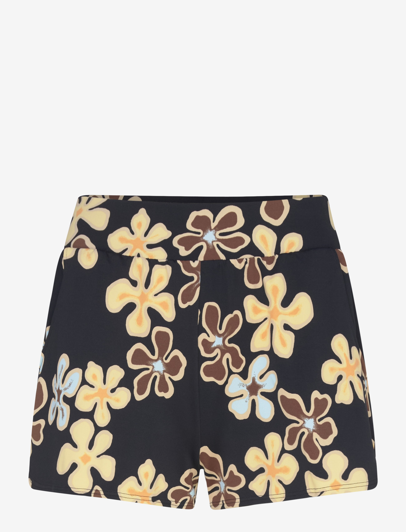 Roxy - SAND LOVER HIGH WAIST BS - lühikesed spordipüksid - anthracite nostalgic feels - 1