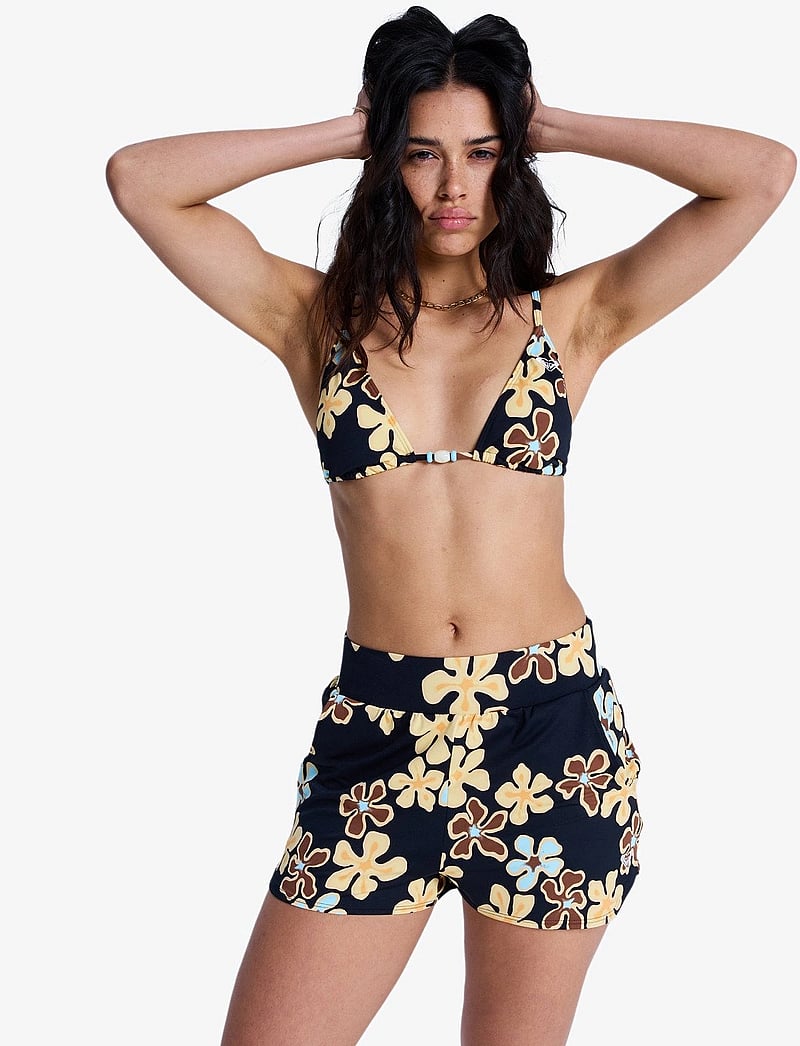Roxy - SAND LOVER HIGH WAIST BS - friluftsshorts - anthracite nostalgic feels - 0