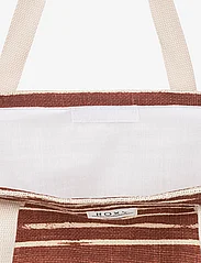 Roxy - ORANGE SLICE - tote bags - cedar wood happy stripe - 2