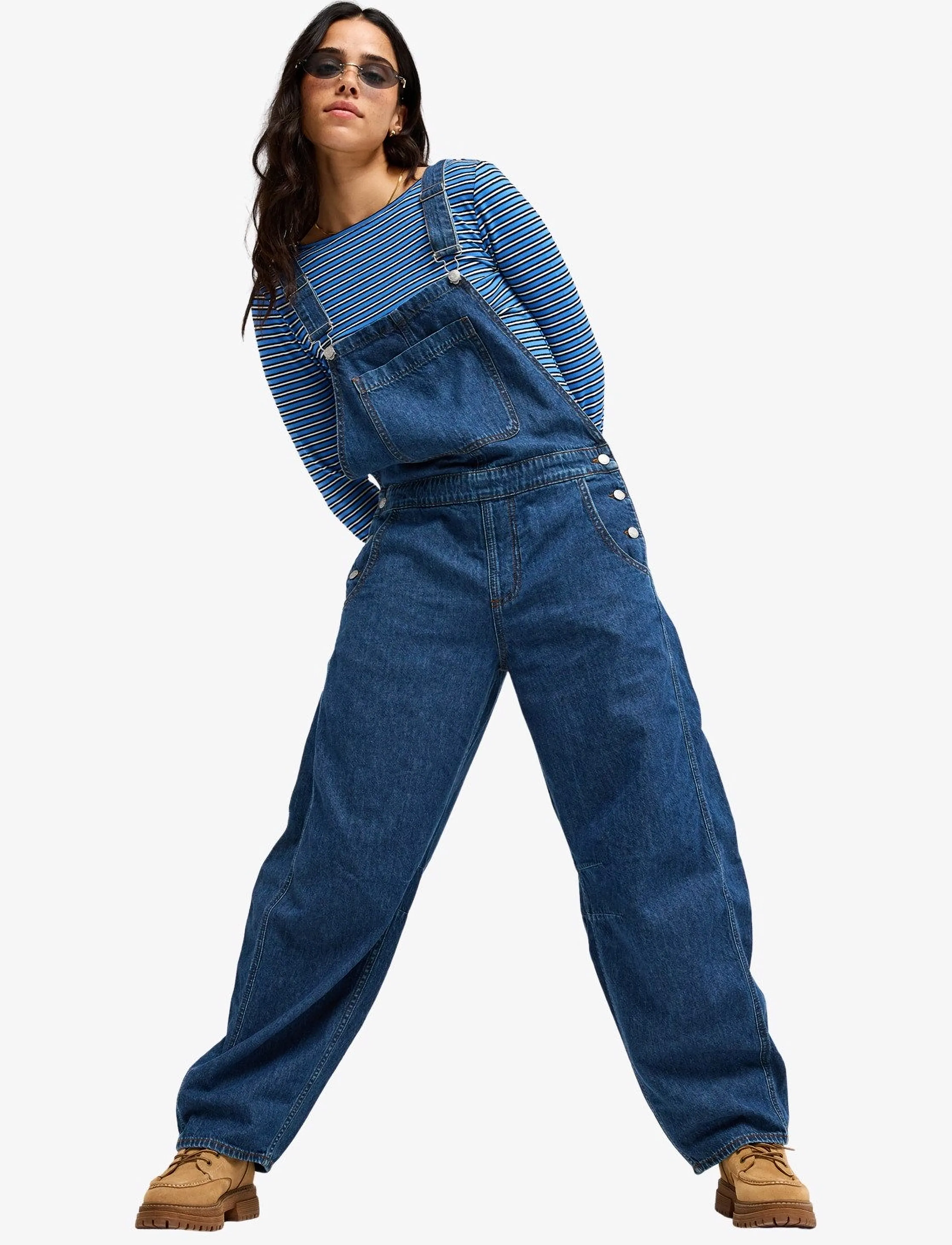 Roxy - WILD HEART OVERALL - ocean blue - 3