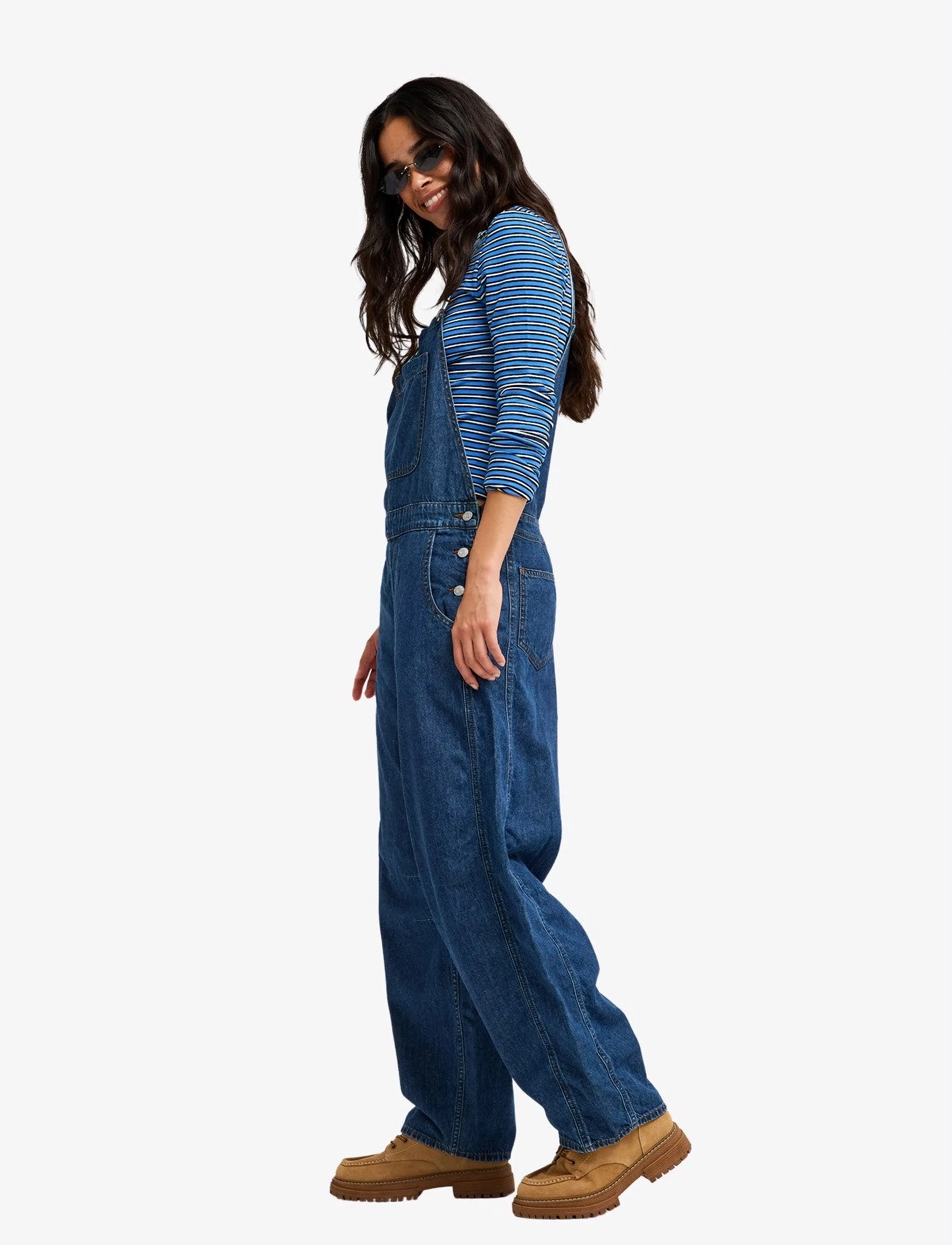Roxy - WILD HEART OVERALL - ocean blue - 4