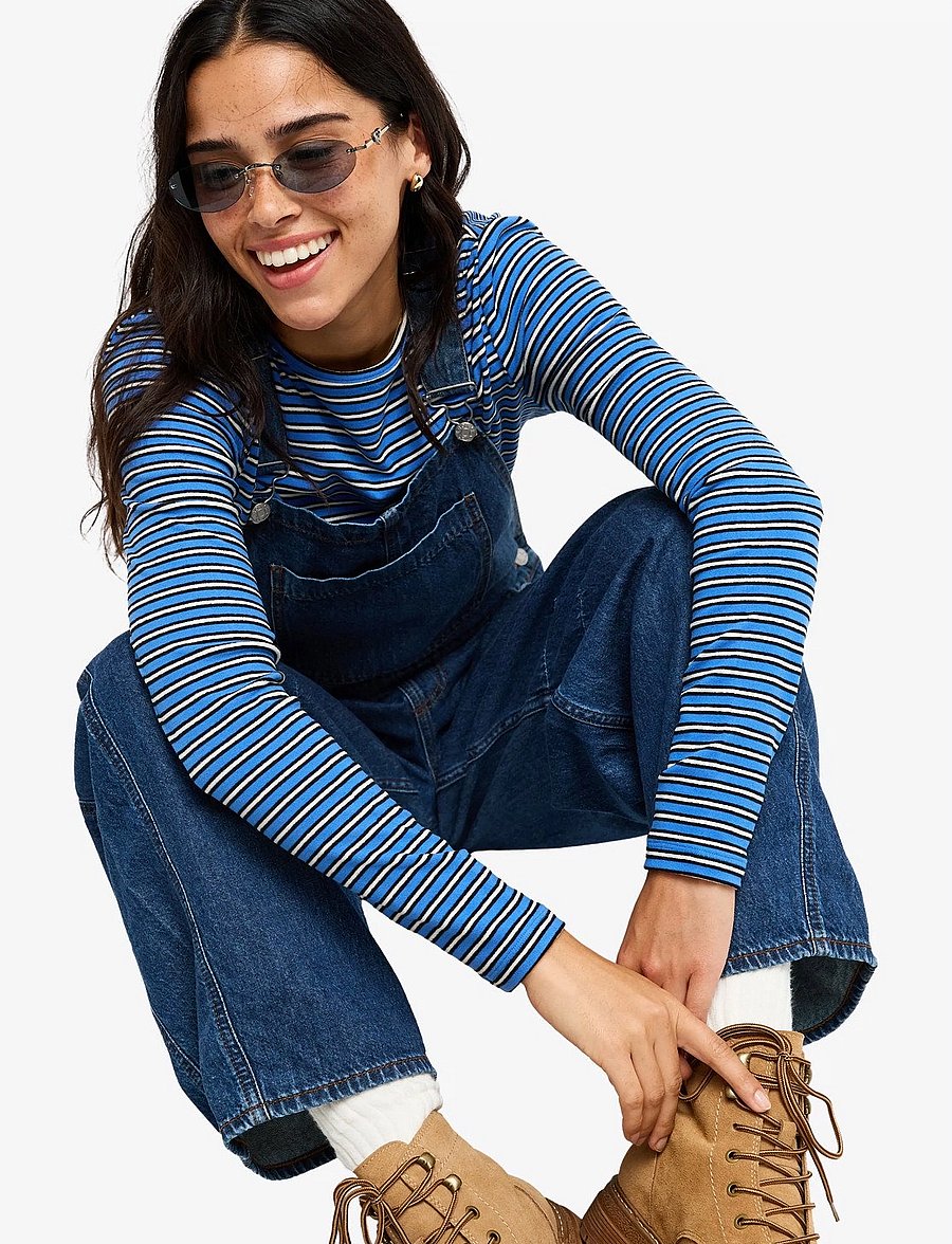 Roxy - WILD HEART OVERALL - ocean blue - 5