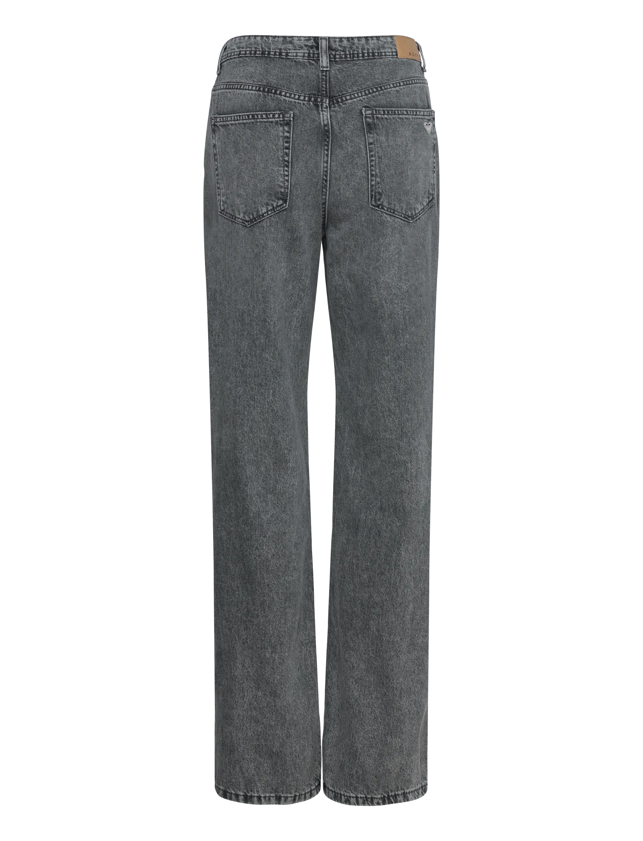 Roxy - MILLA WIDE LEG REGULAR MID GR - leveälahkeiset farkut - mid grey - 2