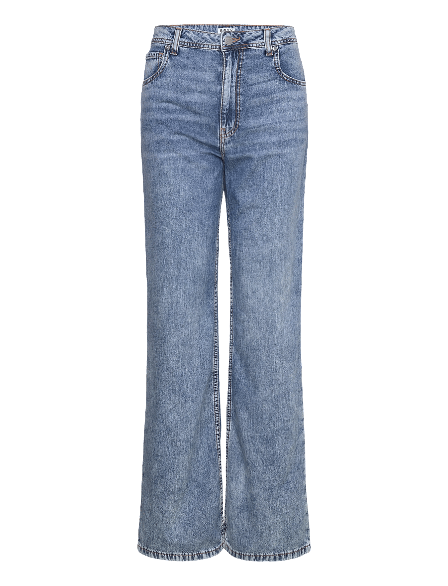 Roxy - MILLA WIDE LEG REGULAR BEAU BL - vide jeans - beau blue - 1