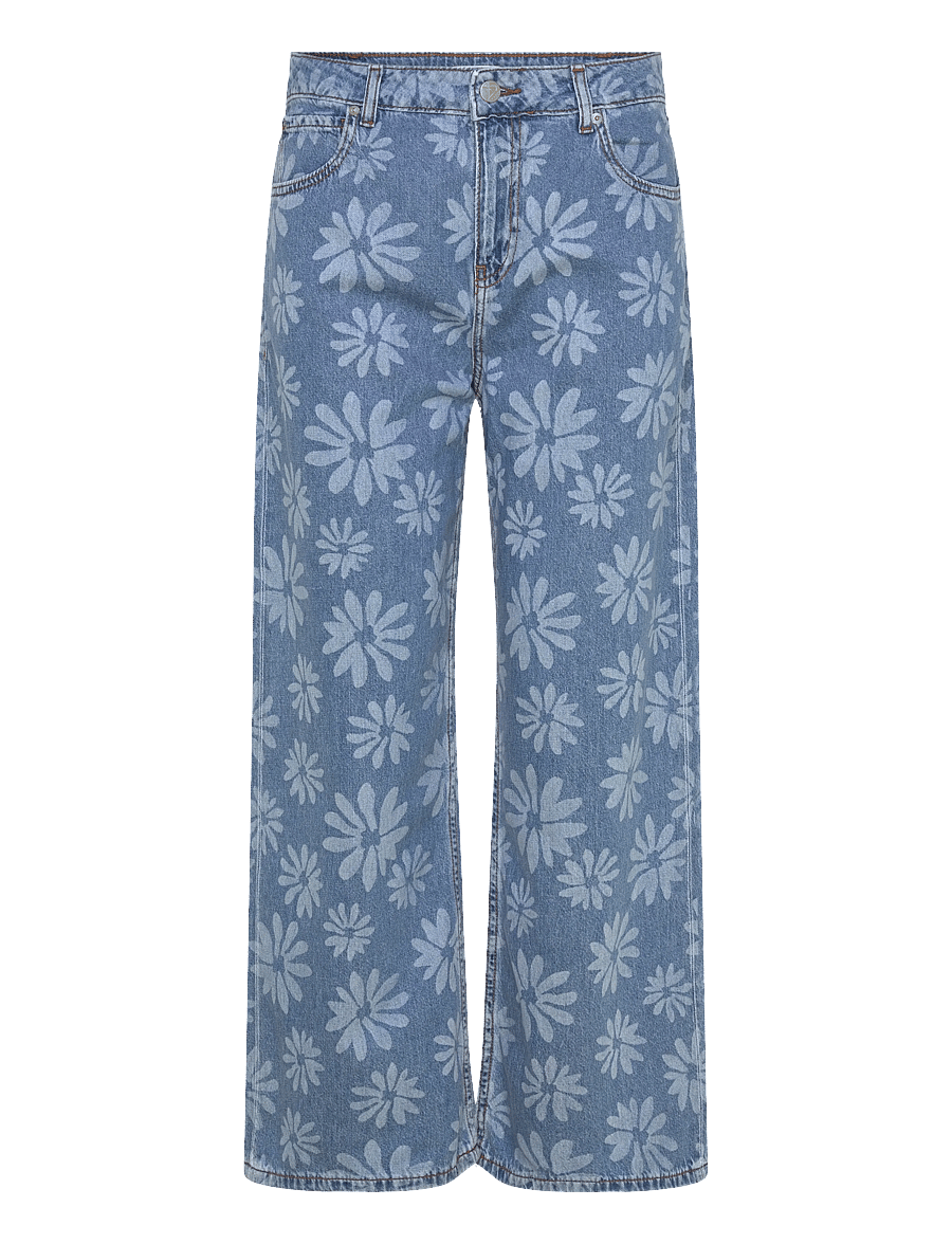 Roxy - BOOGIE NIGHT MID SURF WASH - spodnie na co dzień - surf wash - 1