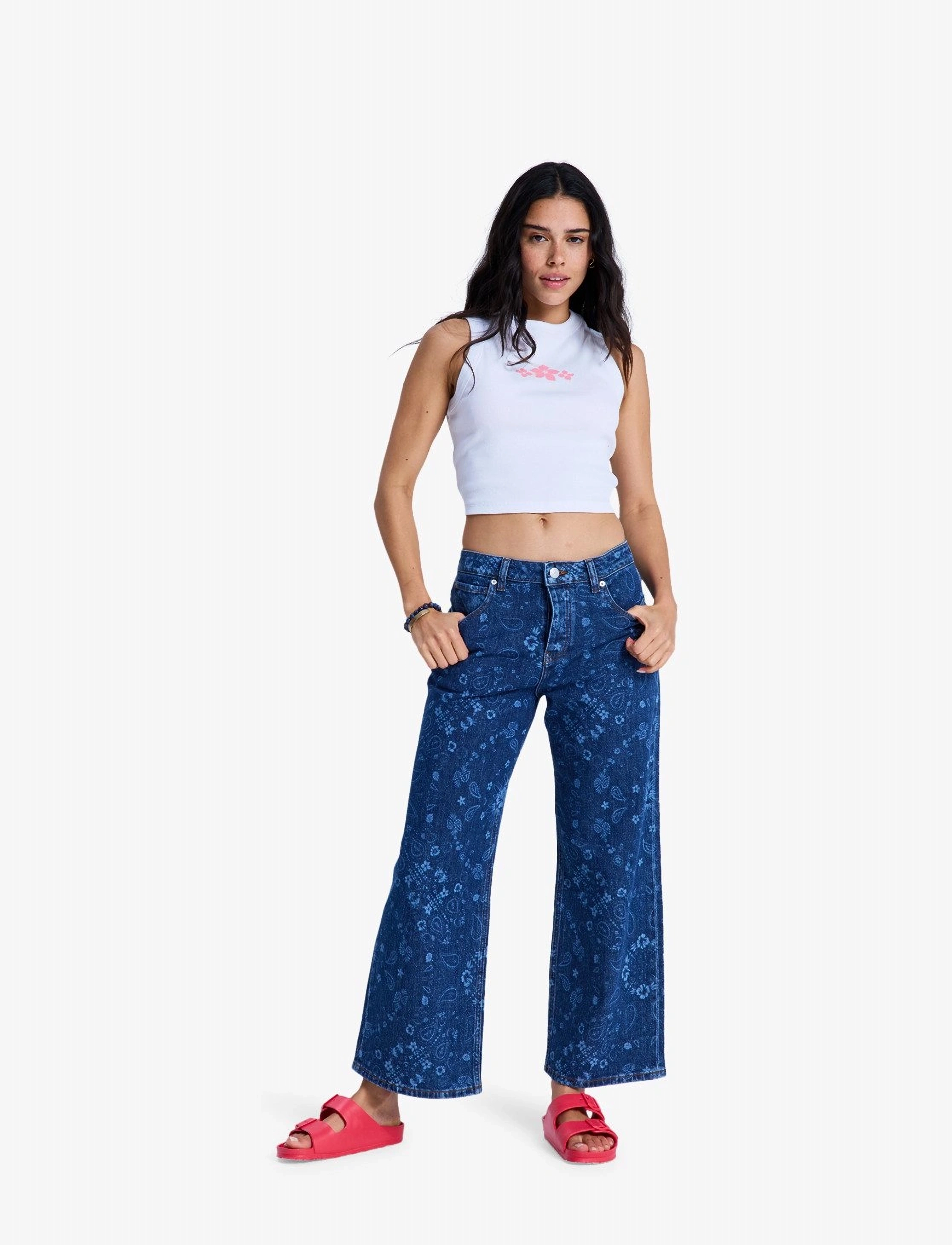 Roxy BOOGIE NIGHT MID OCEAN BLUE - Joggingbukser - OCEAN BLUE / blue