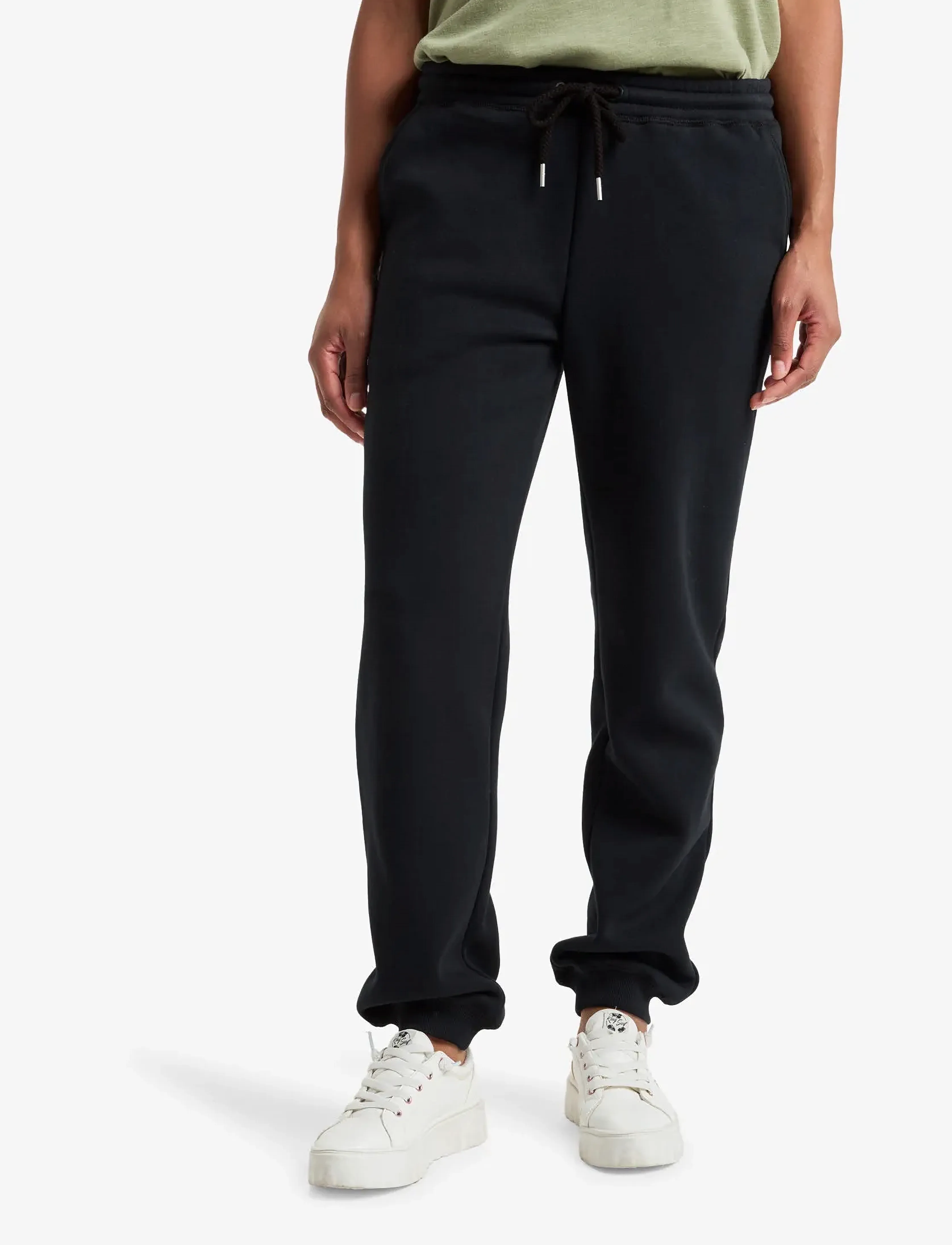Roxy Surf Stoked Pant Brushed, Damen, Kordelzug Jogginghose, Schwarz, Gr.L