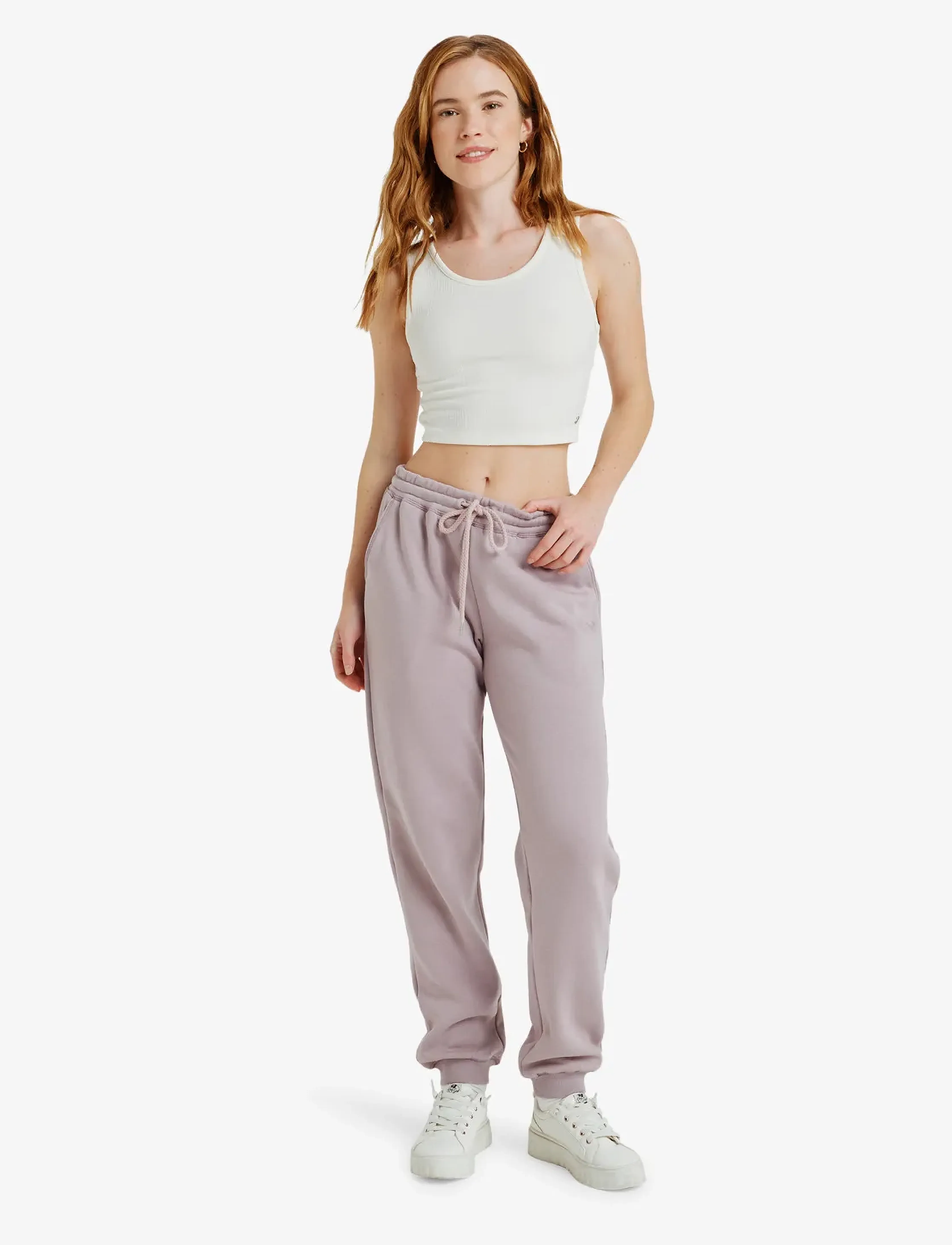 Roxy SURF STOKED PANT BRUSHED - Trainingshosen - NIRVANA / purple