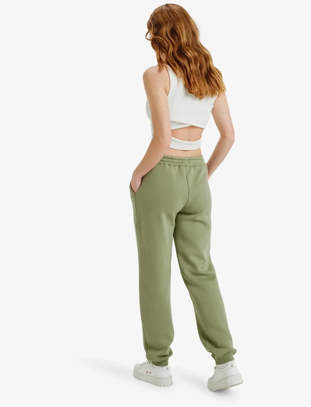 Roxy - SURF STOKED PANT BRUSHED - joggingbukser - oil green - 3