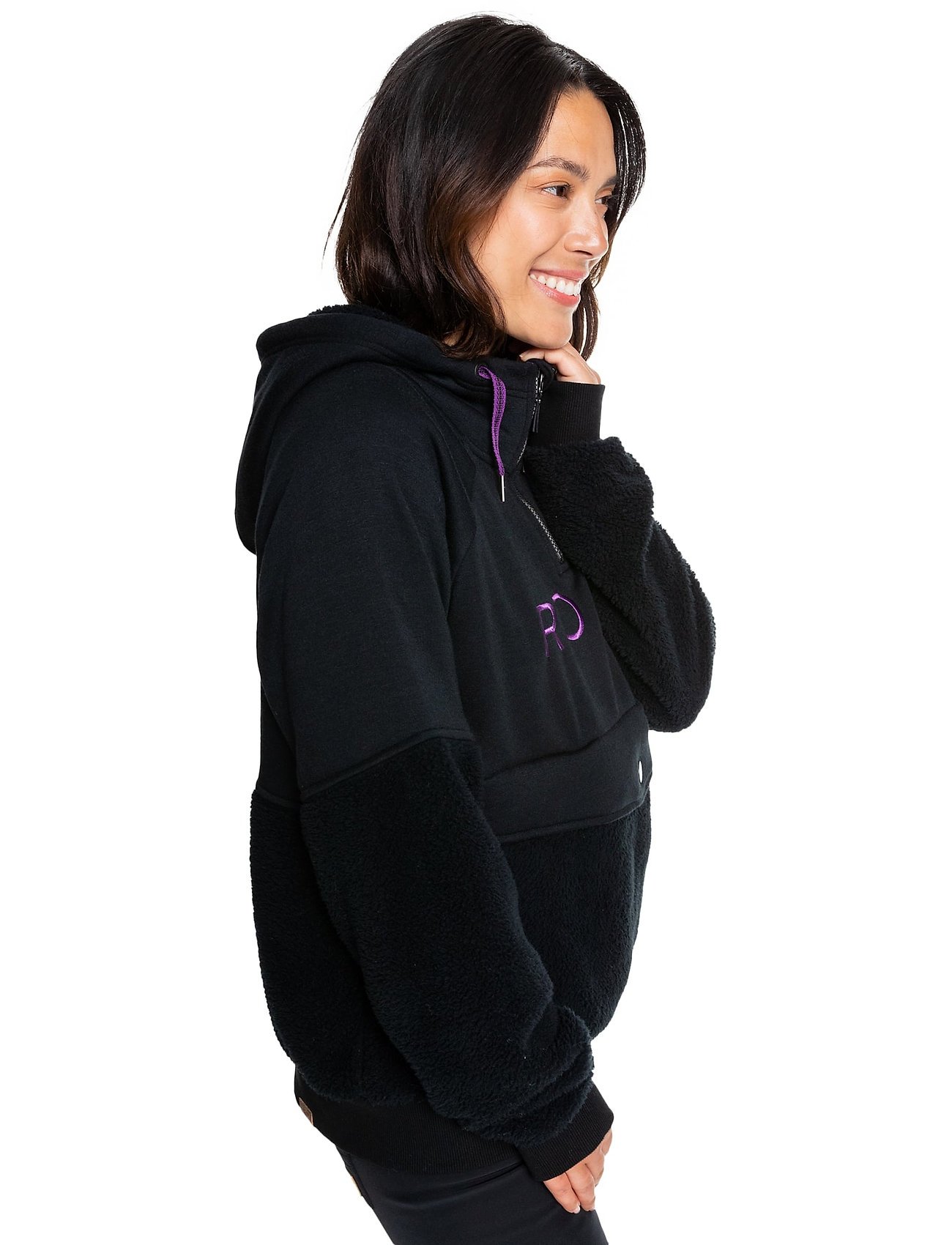 Roxy - PORTER HOODIE - true black - 4