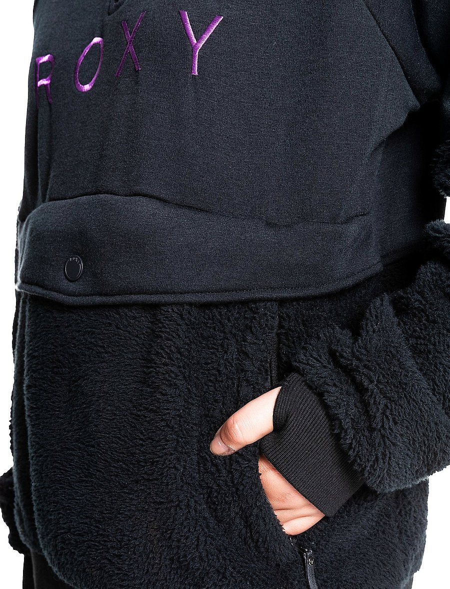 Roxy - PORTER HOODIE - true black - 5