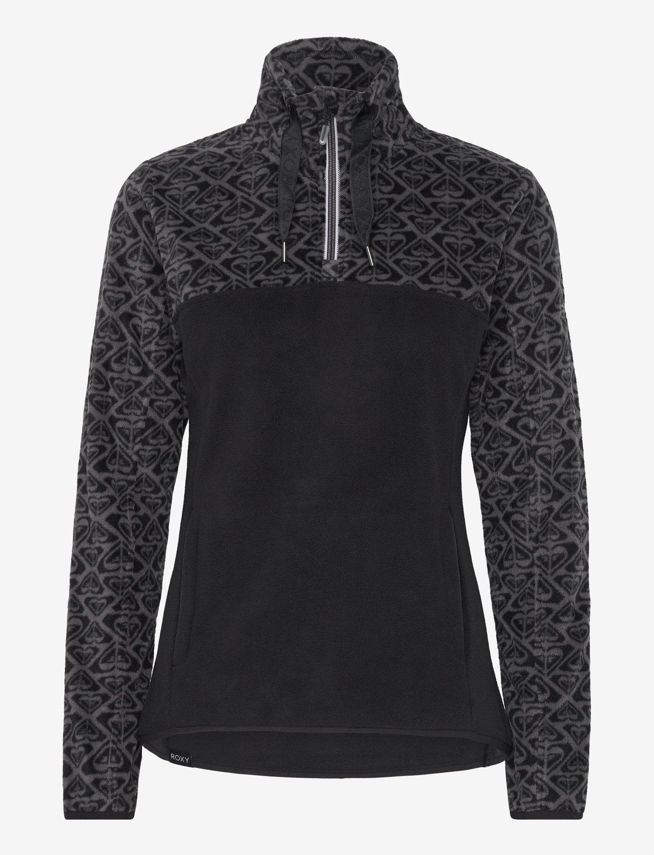 Roxy - SAYNA HALF ZIP - midlayer-jakker - true black roxygram tonal - 0