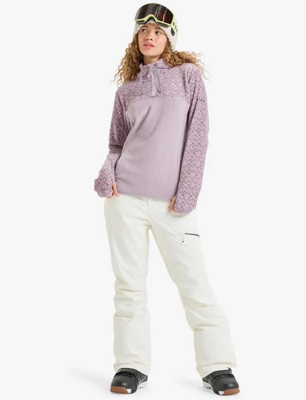 Roxy - SAYNA HALF ZIP - polary i odzież ocieplająca - nirvana roxygram tonal - 4