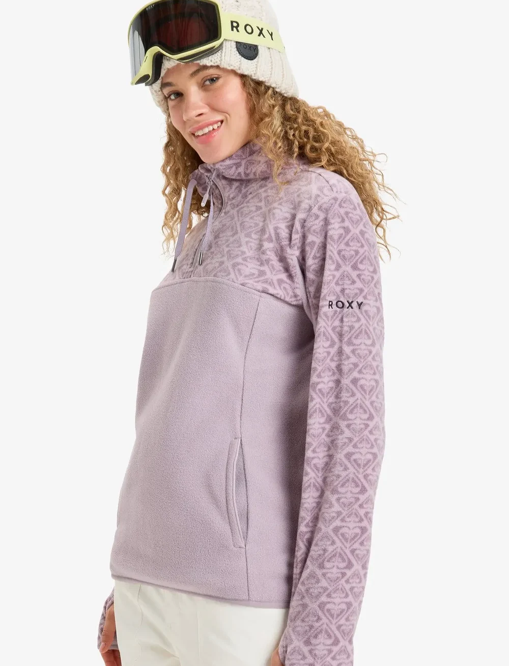 Roxy - SAYNA HALF ZIP - polary i odzież ocieplająca - nirvana roxygram tonal - 5