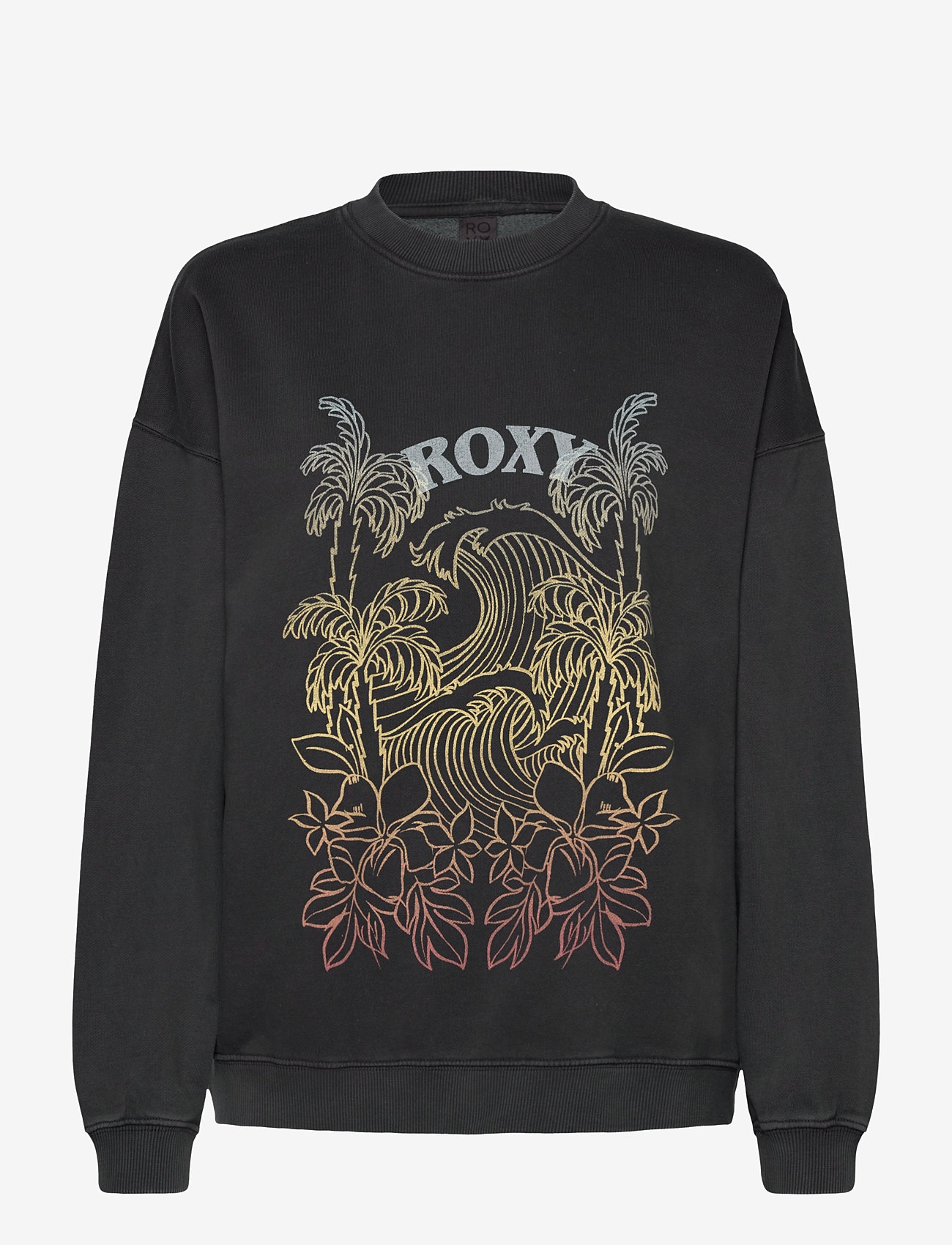 Roxy - LINEUP OVERSIZED CREW - damen - phantom - 0