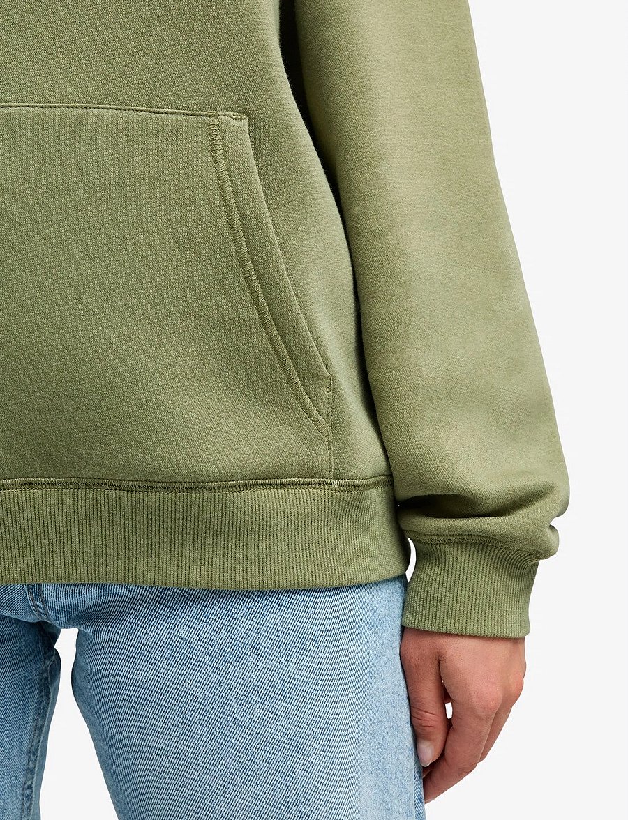 Roxy - SURF STOKED HOODIE BRUSHED ART - sweatshirts - oil green - 0