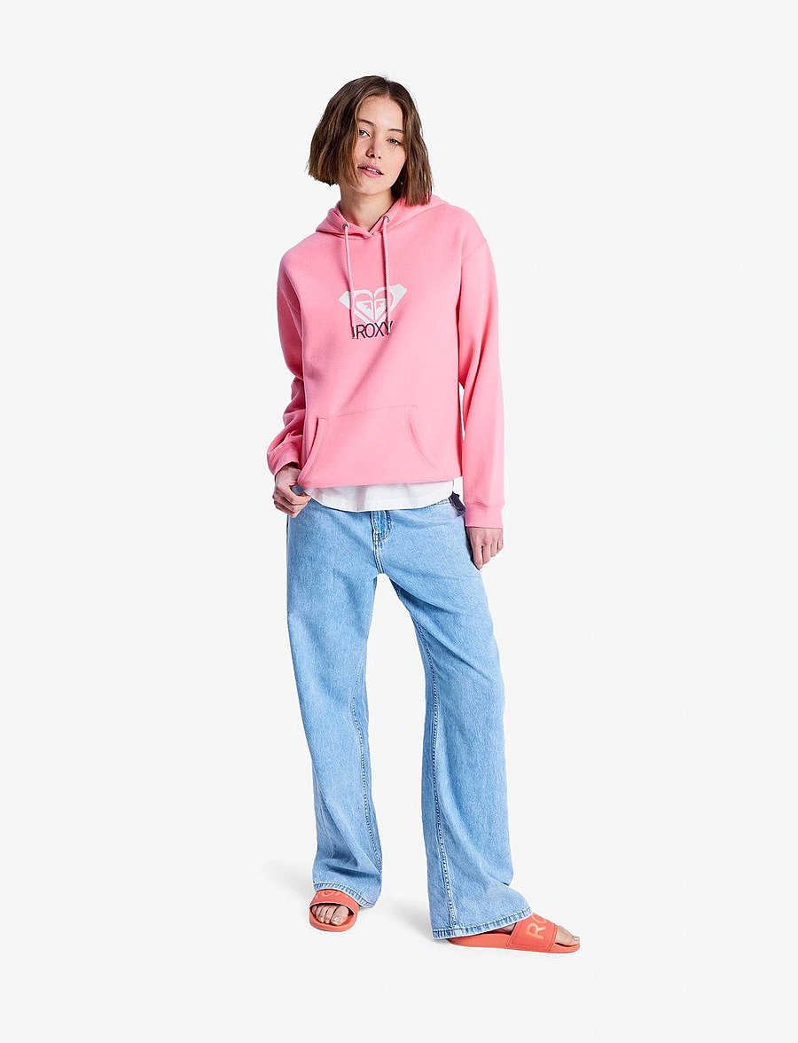 Roxy - SURF STOKED HOODIE BRUSHED ART - kapuutsiga dressipluusid - plumeria - 4