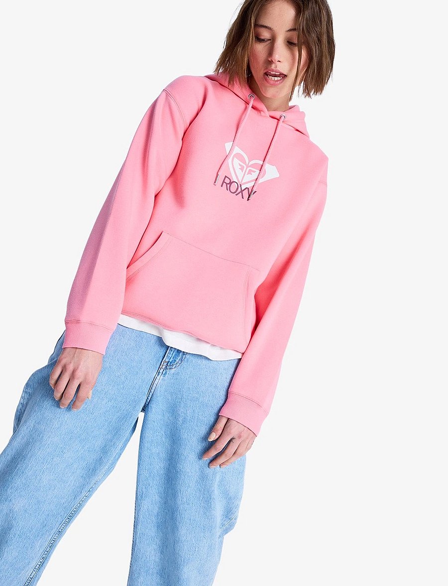 Roxy - SURF STOKED HOODIE BRUSHED ART - kapuutsiga dressipluusid - plumeria - 5